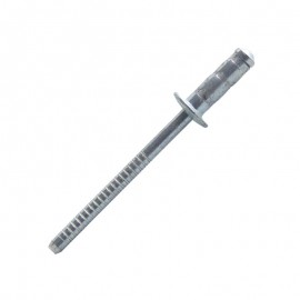 Rivet multi-serrage - inox a2/inox a2 - tête plate