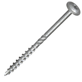 ESSWAF-SCREW-EZP-vis charpente - acier zingué - tête plate