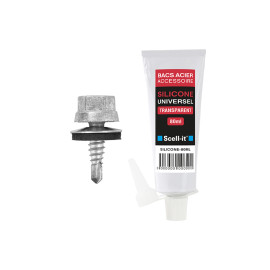 Fixations pour MasterFlash® sur bac acier